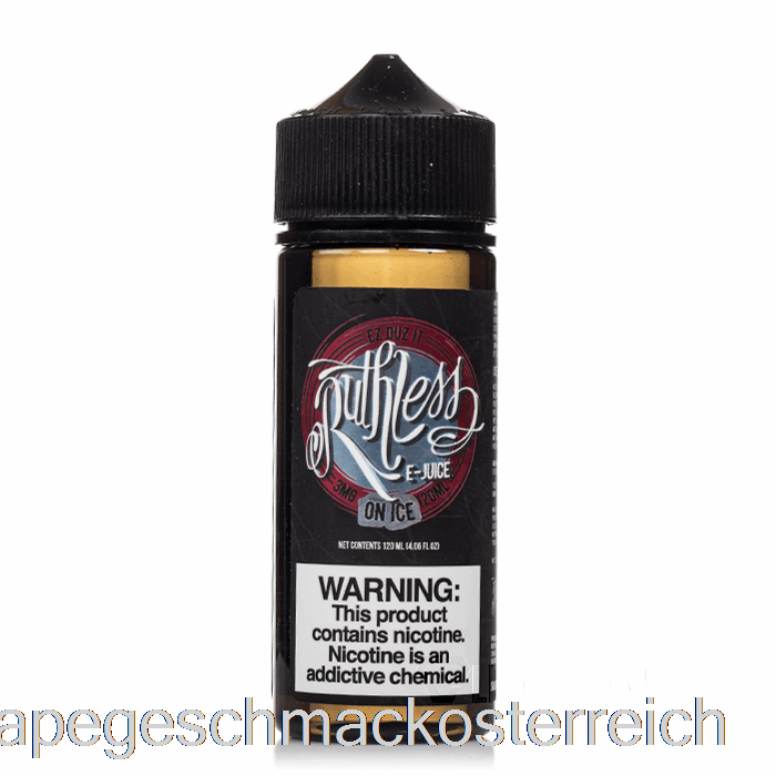 Ez Duz It On Ice - Rücksichtsloser Dampf - 120 Ml 0 Mg Vape-Geschmack